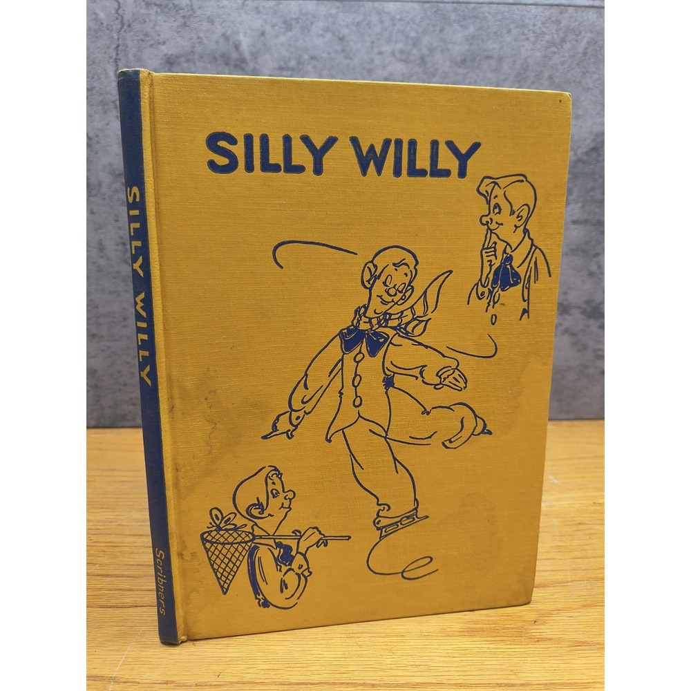 Vintage 1942 Silly Willy Hardcover
